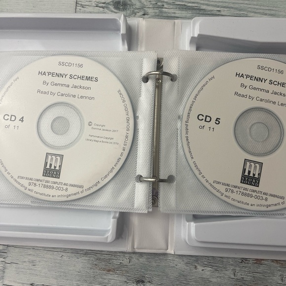 HA’PENNY SCHEMES BY GEMMA JACKSON 11 CD AUDIO BOOK - Picture 7 of 14